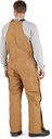 BERNE MENS HERITAGE INSULATED DUCK BIB OVERALL BROWN (M)