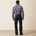 ARIAT MENS M5 REBAR STRAIGHT LEG JEAN DURASTRETCH BLKSTN 30 30