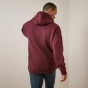 ARIAT MENS REBAR GRAPHIC HOODIE MALBEC/BRICK RED XXL