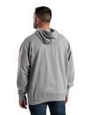 BERNE MENS HERITAGE GRAPHIC HOODED PULLOVER HEATHER GREY (2XL)