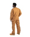 BERNE MENS HERITAGE DUCK INSULATED COVERALL BROWN (L)