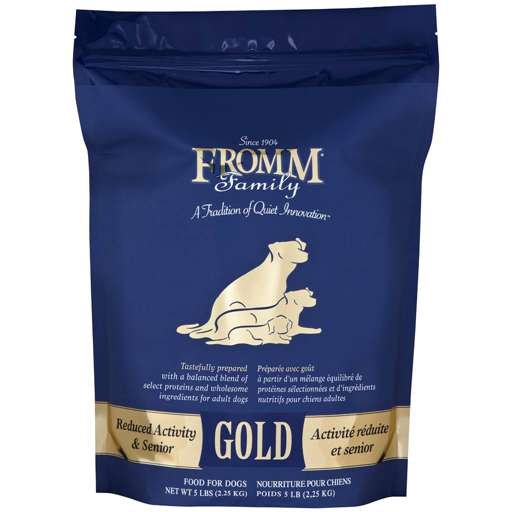 FROMM DOG GOLD REDUCED ACTIVITY &amp; SENIOR 2.3KG (NAVY)