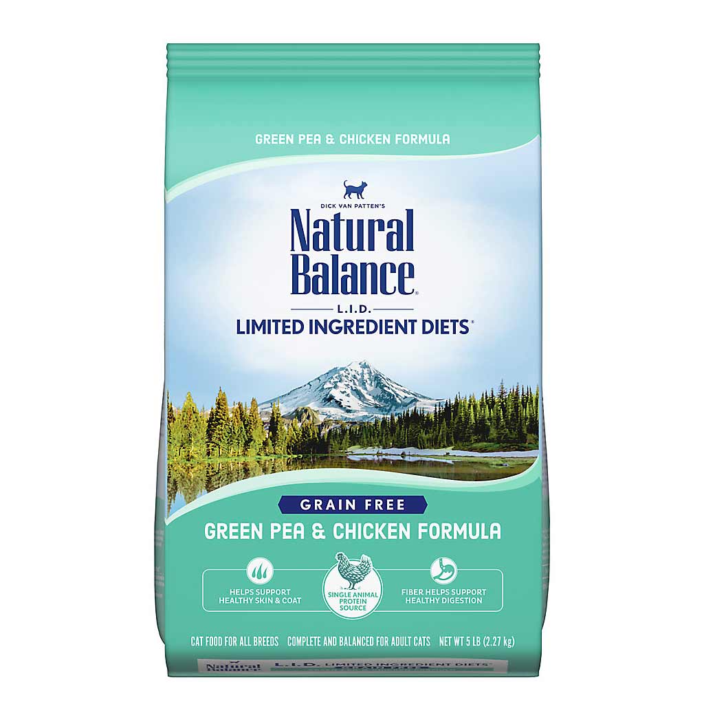 DR - NATURAL BALANCE CAT GF PEA/CHICKEN 5LB