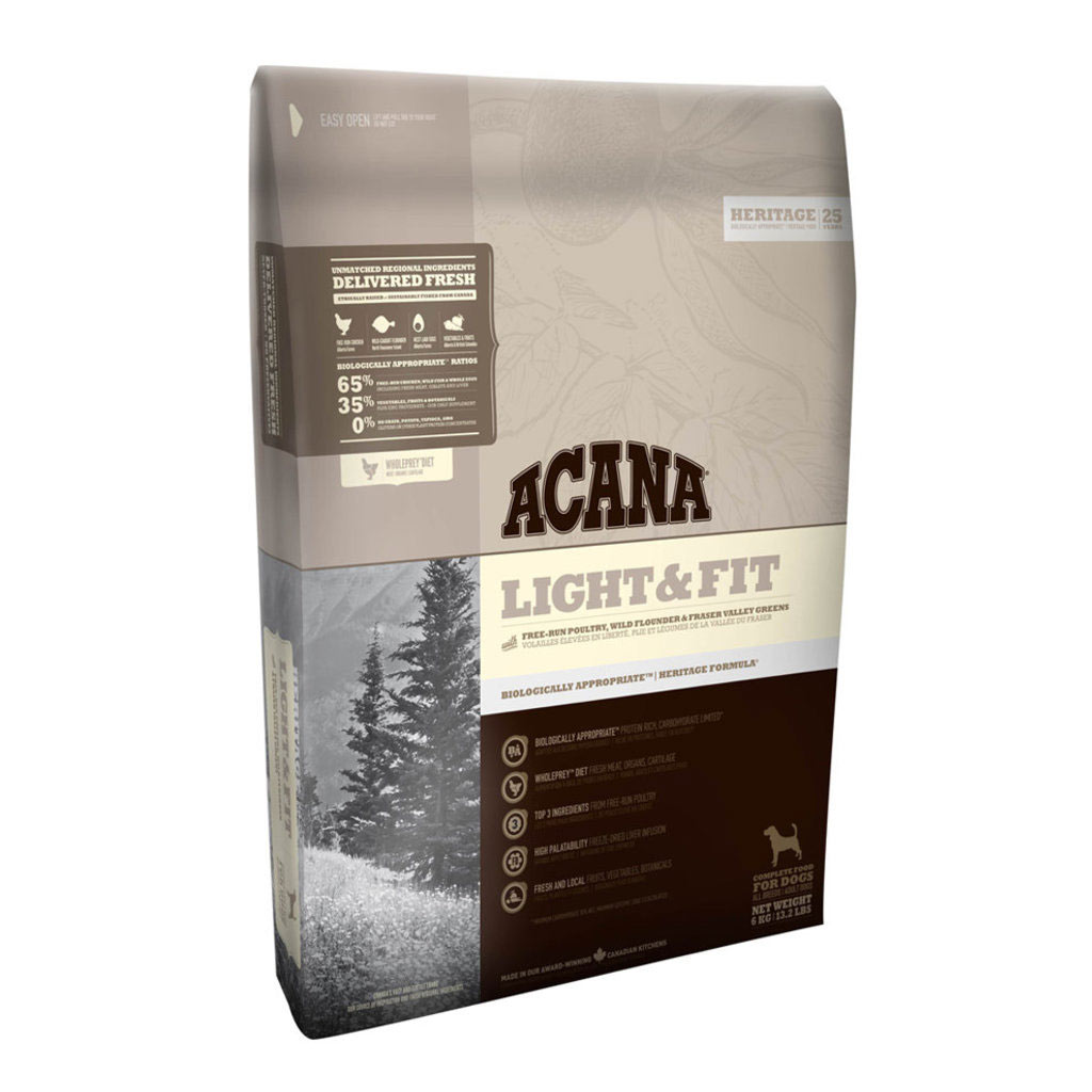 ACANA DOG ADULT LIGHT & FIT 11.4KG
