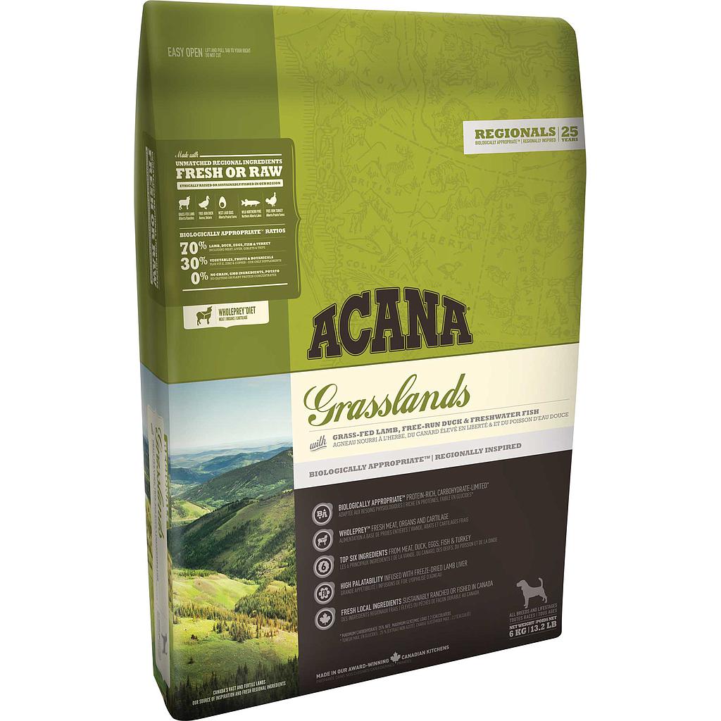 ACANA DOG HIGHEST PROTEIN GF GRASSLANDS 11.4KG