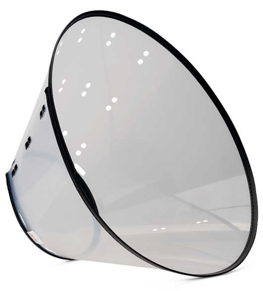 DV - PET BOTANICS ECOLLAR CLEAR LRG