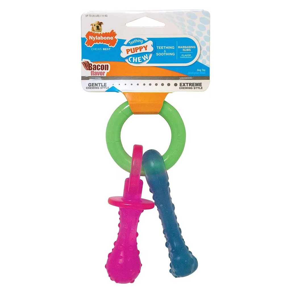 SO - NYLABONE TEETHING KEYS PUPPY CHEW SM