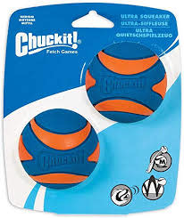 CHUCKIT ULTRA SQUEAKER MED 2PK