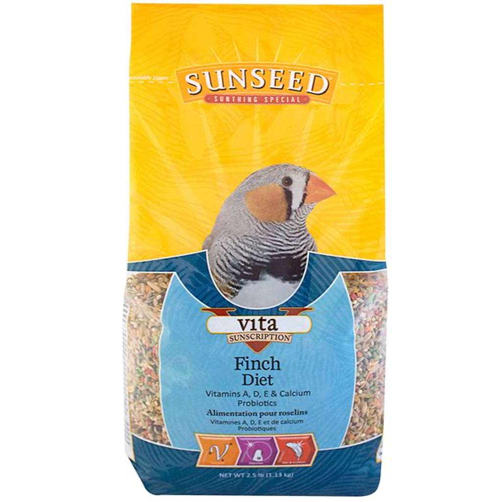 SUNSEED VITA FINCH DIET 2.5LB