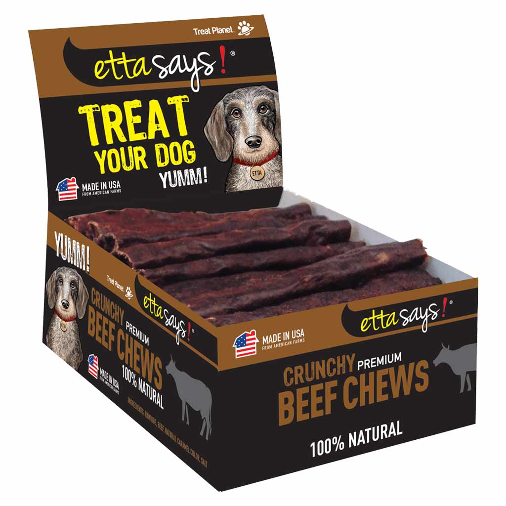 ETTA SAYS! CRUNCHY BEEF CHEW 4&quot;