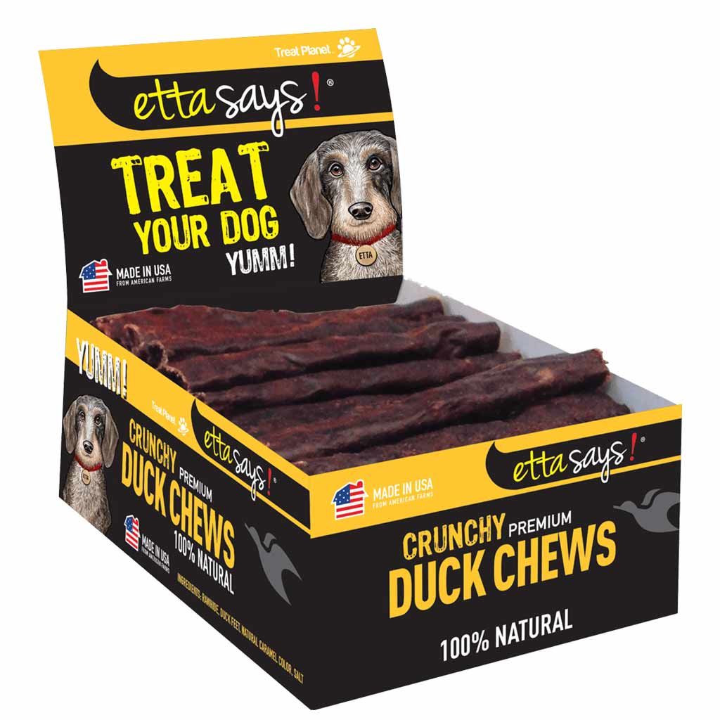 DMB - ETTA SAYS! CRUNCHY DUCK CHEWS 4.5"