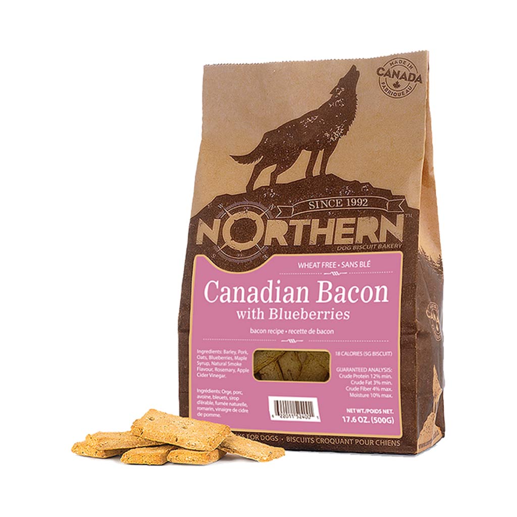 NORTHERN BISCUIT CANADIAN BACON &amp; BLUEBERRIES 500G