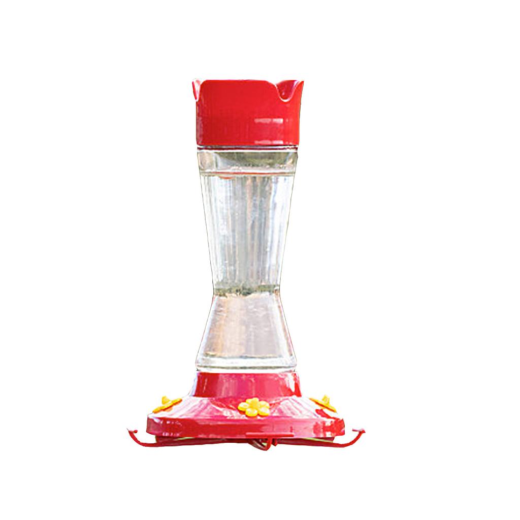 PERKY PET 210PB HUMMINGBIRD FEEDER W/ BEEGUARD GLASS, 16OZ