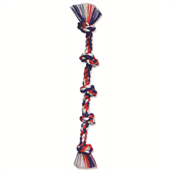 MAMMOTH FLOSSY CHEWS X-LARGE 5-KNOT ROPE TUG 36"