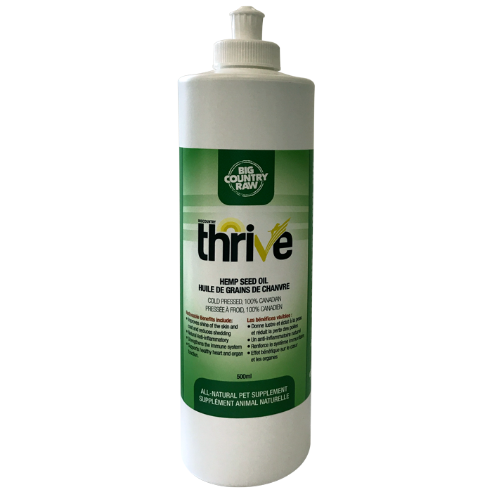 BCR THRIVE HEMP SEED OIL 500ML