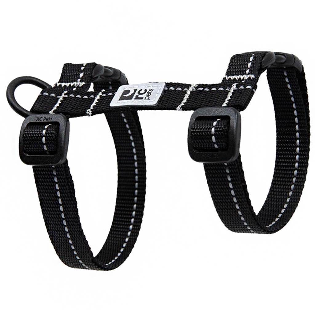 RC PETS KITTY PRIMARY HARNESS MED BLACK