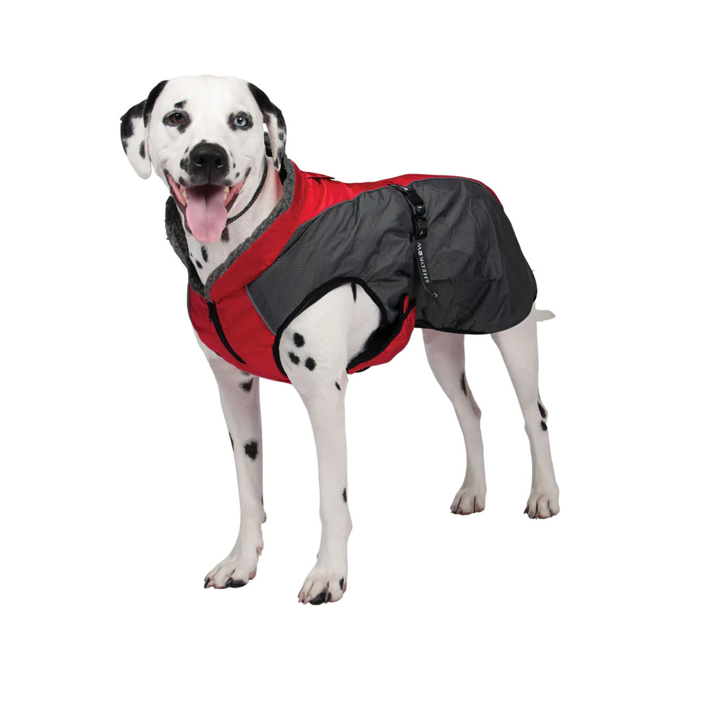 DV - SHEDROW CHINOOK DOG COAT RED/GRAY M