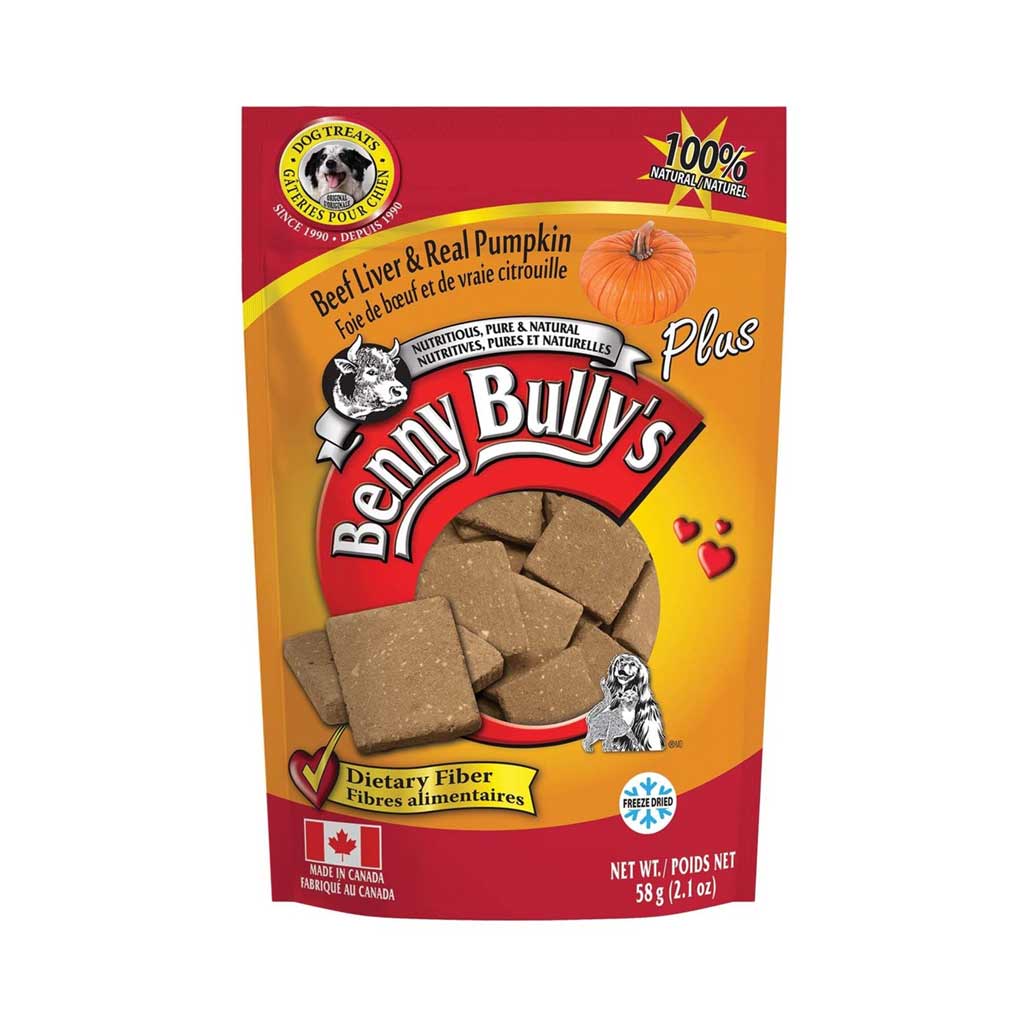 BENNY BULLY'S LIVER PLUS PUMPKIN 58G