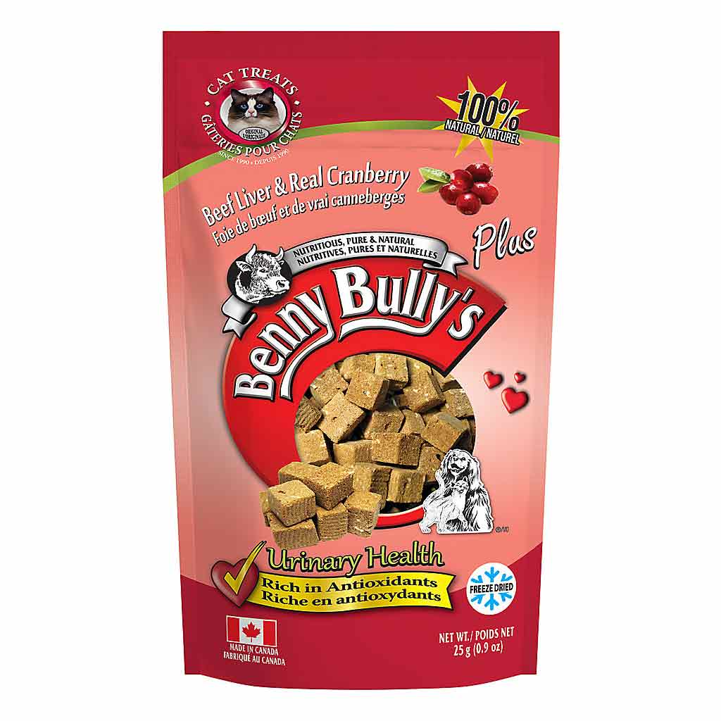 BENNY BULLY'S LIVER PLUS CRANBERRY CAT 25G