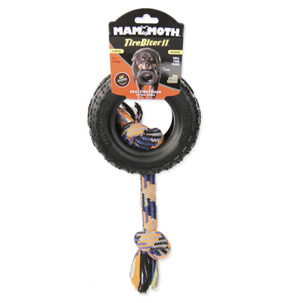 MAMMOTH TIREBITER II  LARGE 6" WITH ROPE