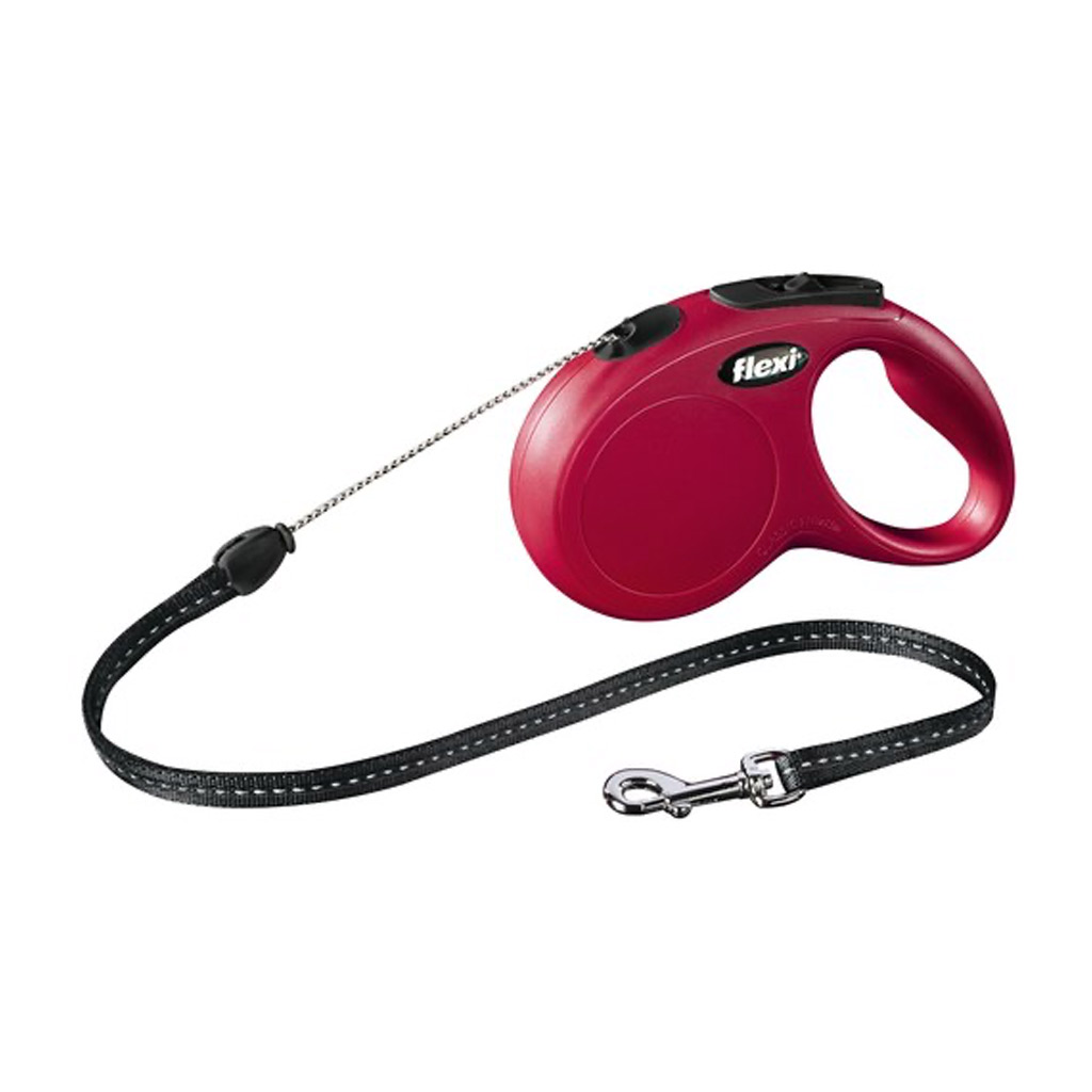 FLEXI CLASSIC CORD MED 5M RED 16ft