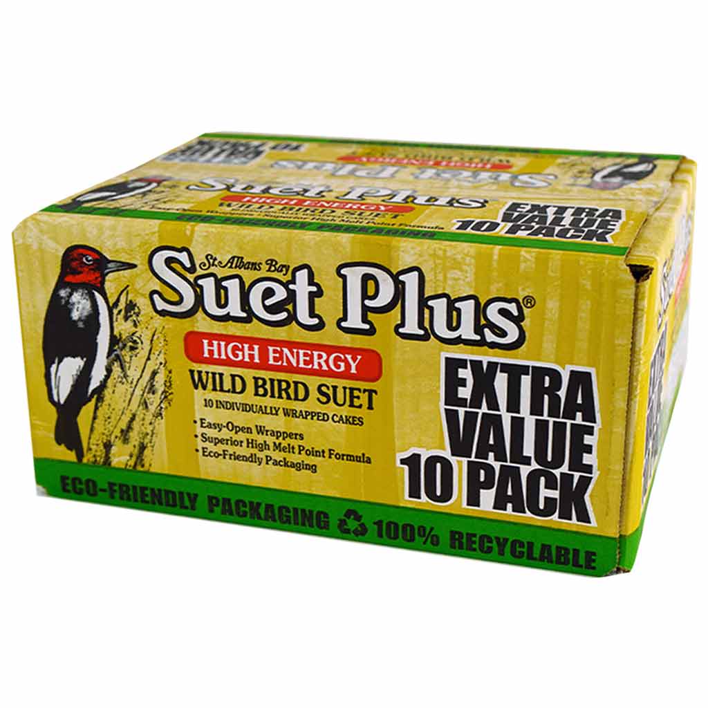 WILDLIFE SCIENCE SUET PLUS VALUE HIGH ENERGY 10 PACK