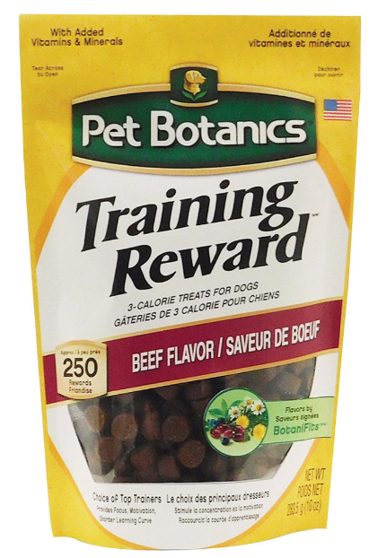 PET BOTANICS TRAINING REWARDS BEEF 10OZ