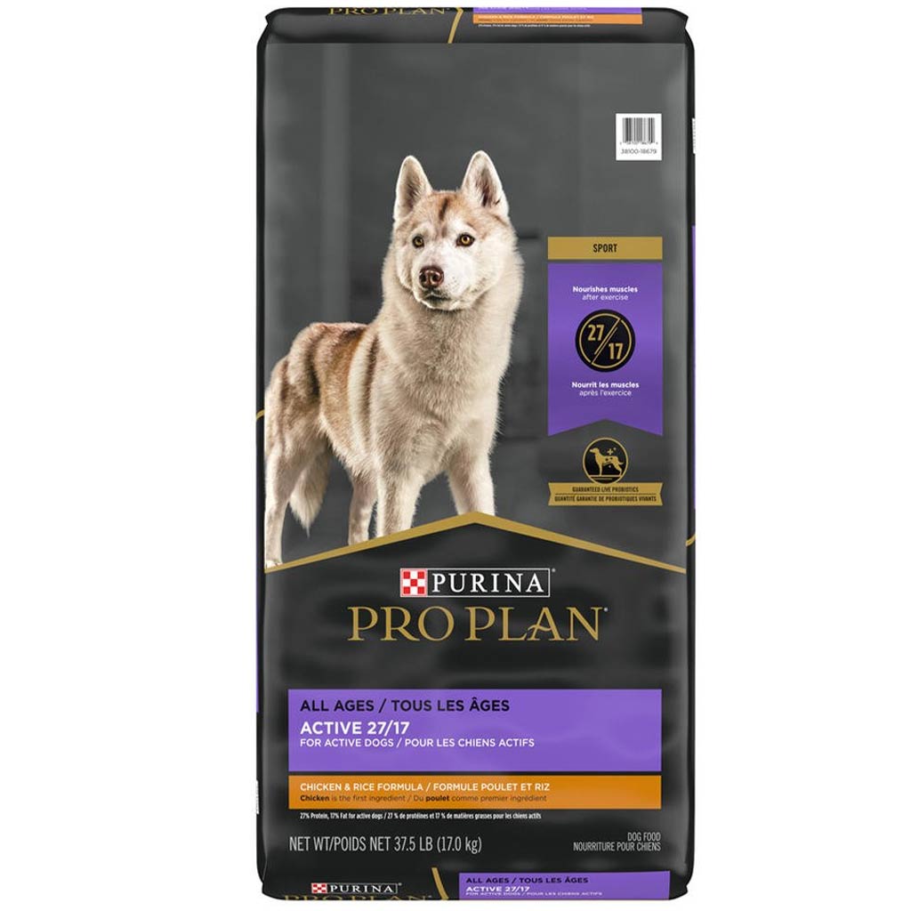 PRO PLAN DOG SPORT 27/17 ALL AGES CHICKEN &amp; RICE 17KG