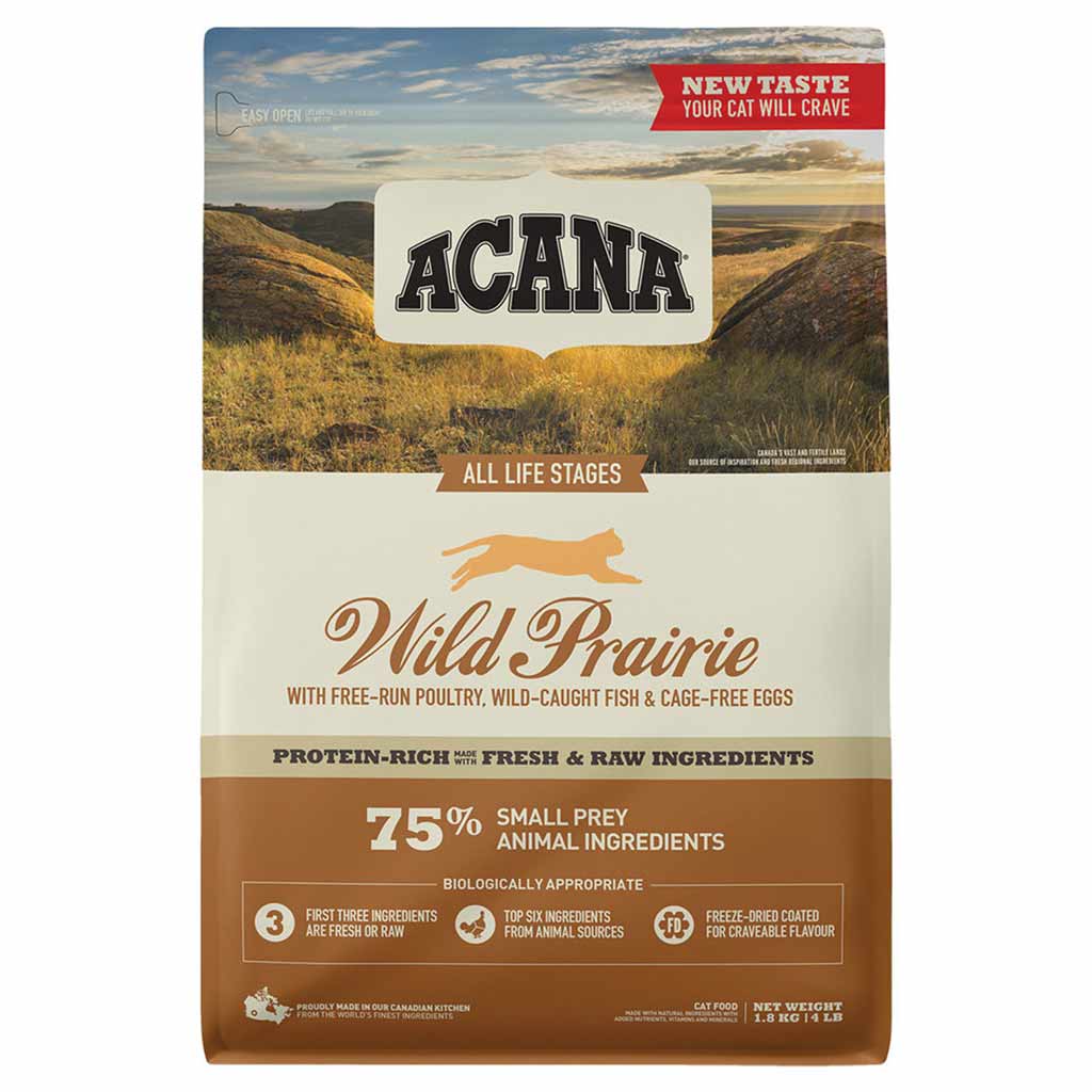 ACANA CAT HIGHEST PROTEIN GF WILD PRAIRIE 1.8KG