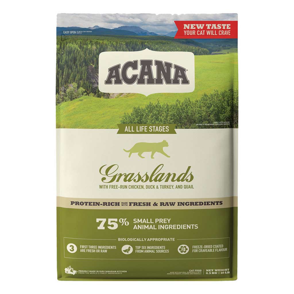 ACANA CAT HIGHEST PROTEIN GF GRASSLANDS 4.5KG