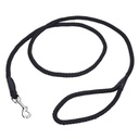 [10080756] COASTAL ROPE DOG LEASH BLACK 1/2"X6'