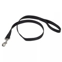 [10080762] COASTAL SINGLE PLY DOG LEASH BLACK 5/8&quot;X6'