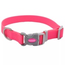 [10081010] COASTAL PRO ADJ WATERPROOF COLLAR FUSCIA 1&quot;X14-20&quot;