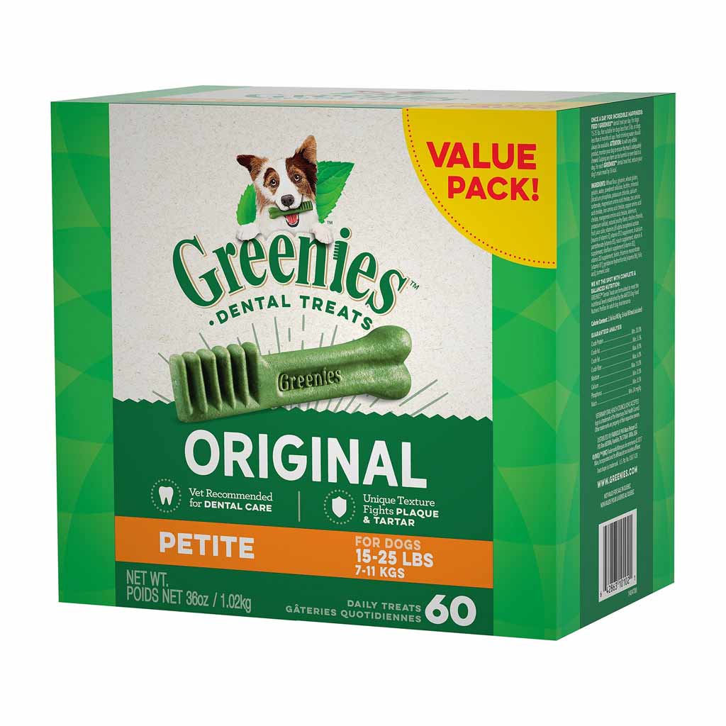 GREENIES VALUE SIZE TUB PETITE 36oz