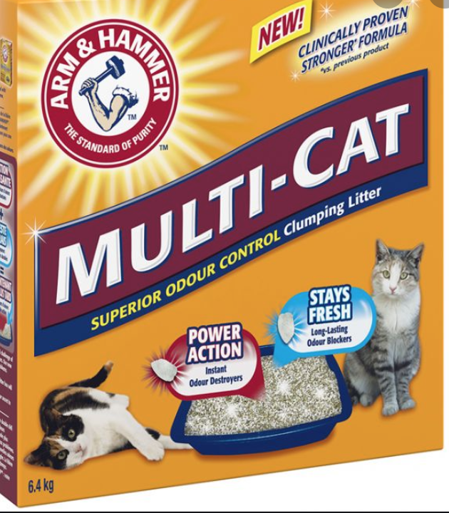 ARM &amp; HAMMER MULTICAT LITTER 6.4KG