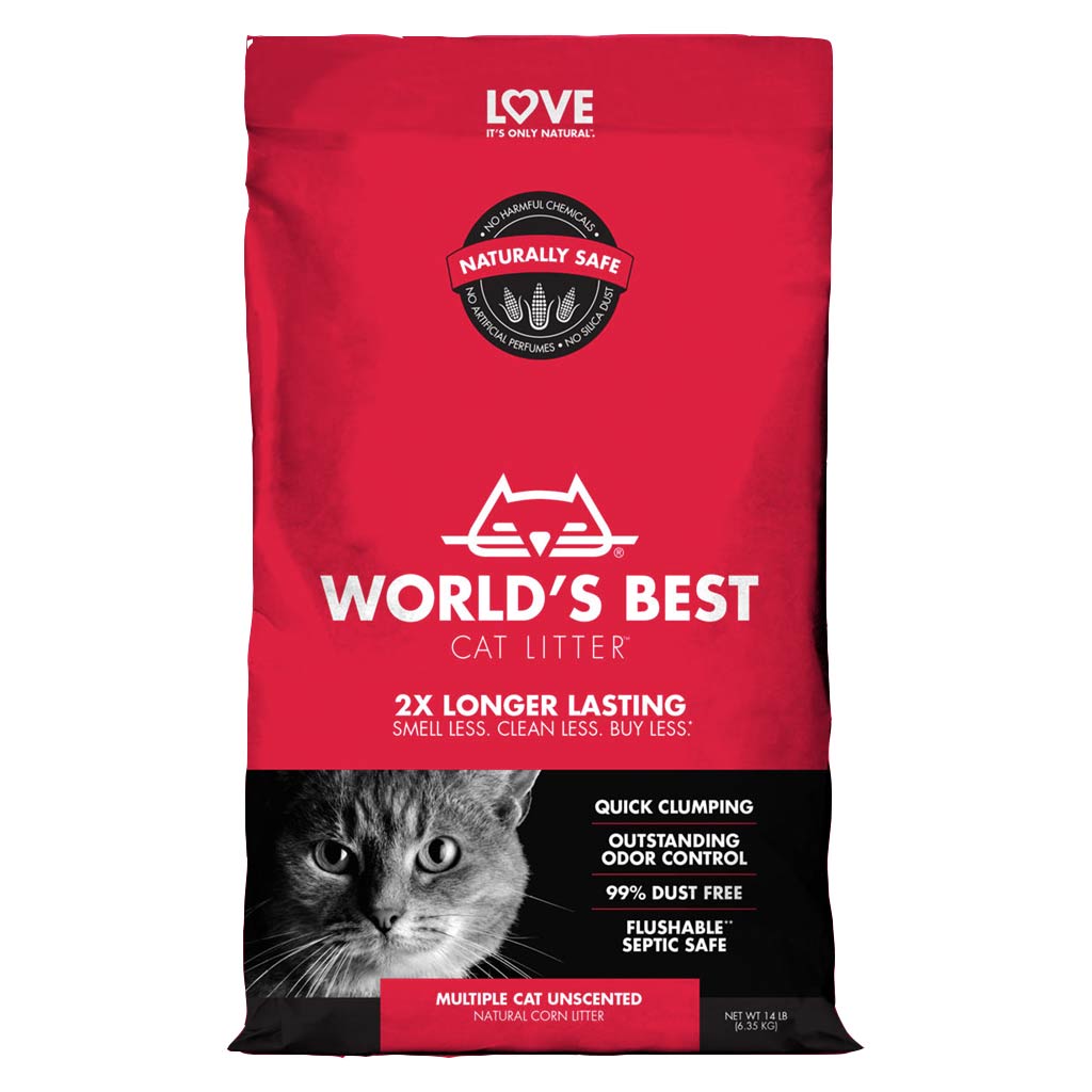 DR - WORLD'S BEST CAT LITTER MULTI CAT 14LB