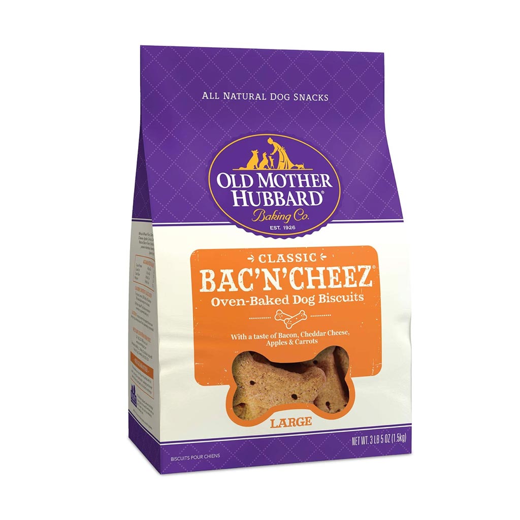 OMH BAC-N-CHEEZ BISCUITS LRG 1.59KG (3.5LB)