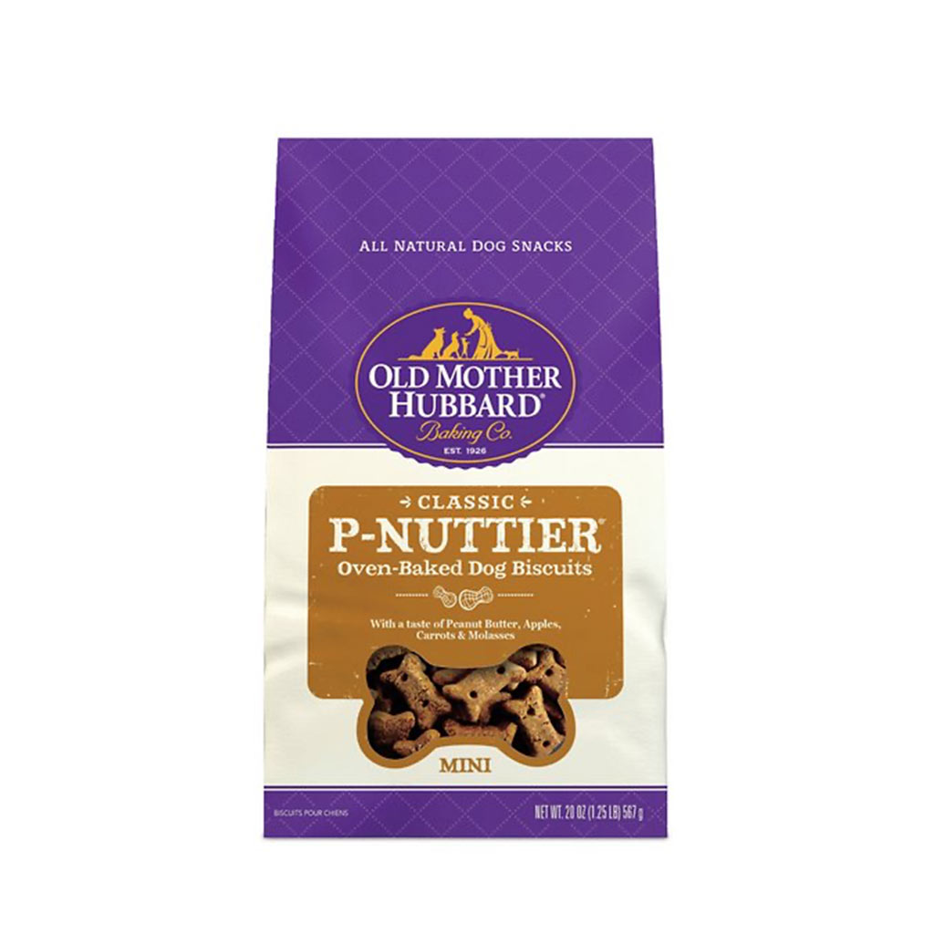 OMH P-NUTTIER BISCUITS MINI 567G (20OZ)