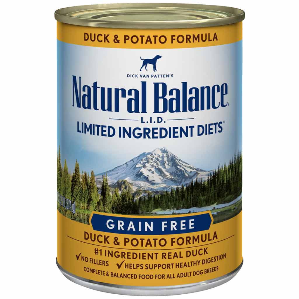 DMB - NATURAL BALANCE DOG DUCK/POTATO 13OZ