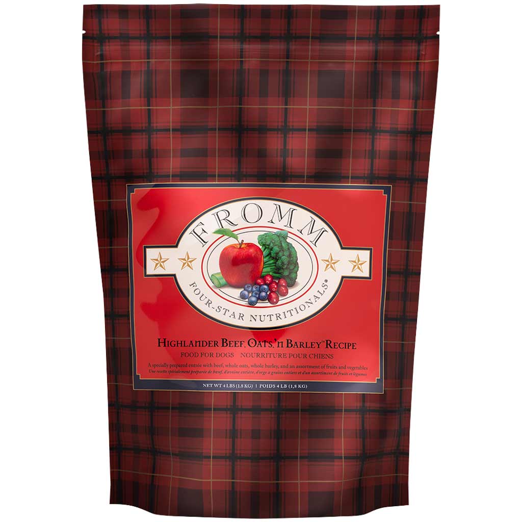 FROMM DOG 4STAR HIGHLANDER BEEF, OATS & BARLEY 11.8KG