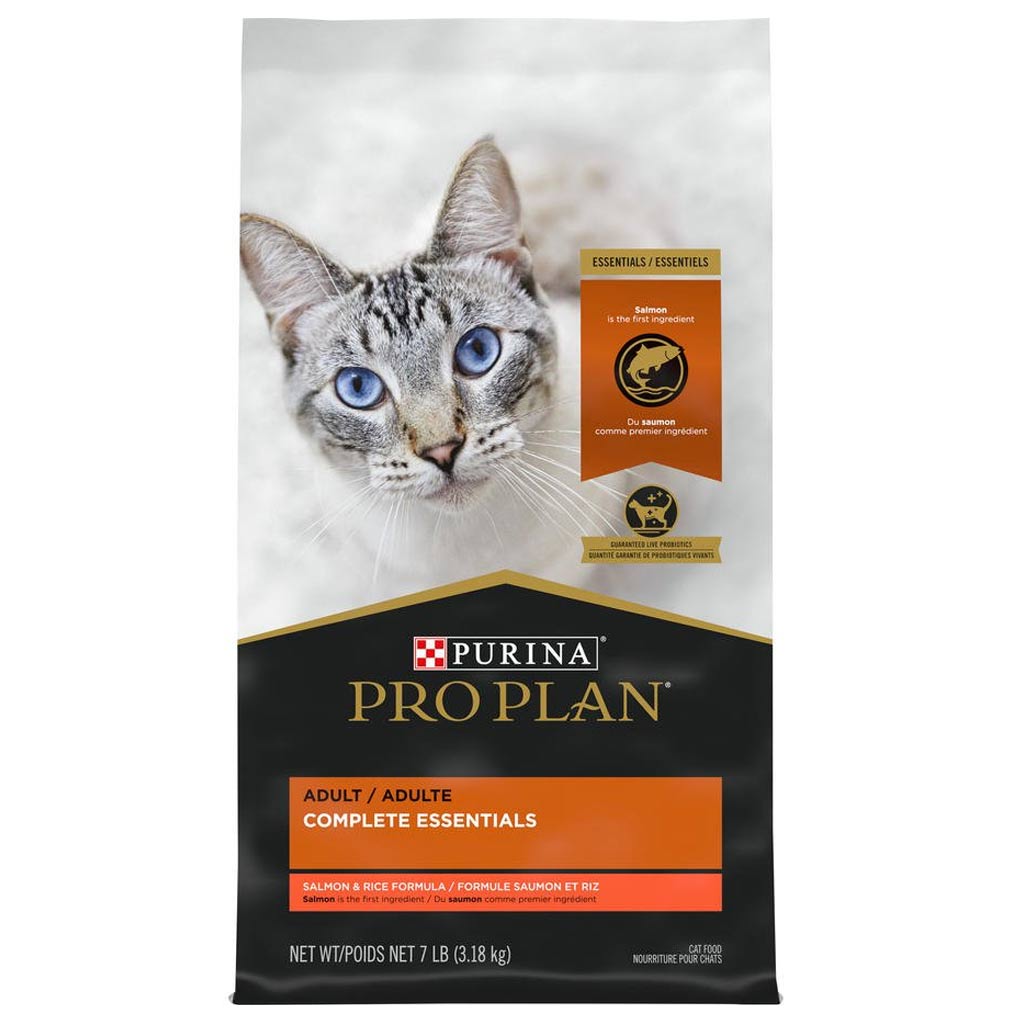 PRO PLAN CAT ESSENTIALS ADULT SALMON &amp; RICE 3.18KG