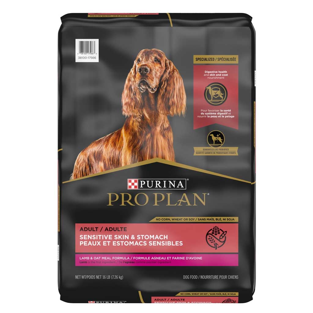 PRO PLAN DOG SENSITIVE SKIN &amp; STOMACH LAMB &amp; OAT 10.9KG