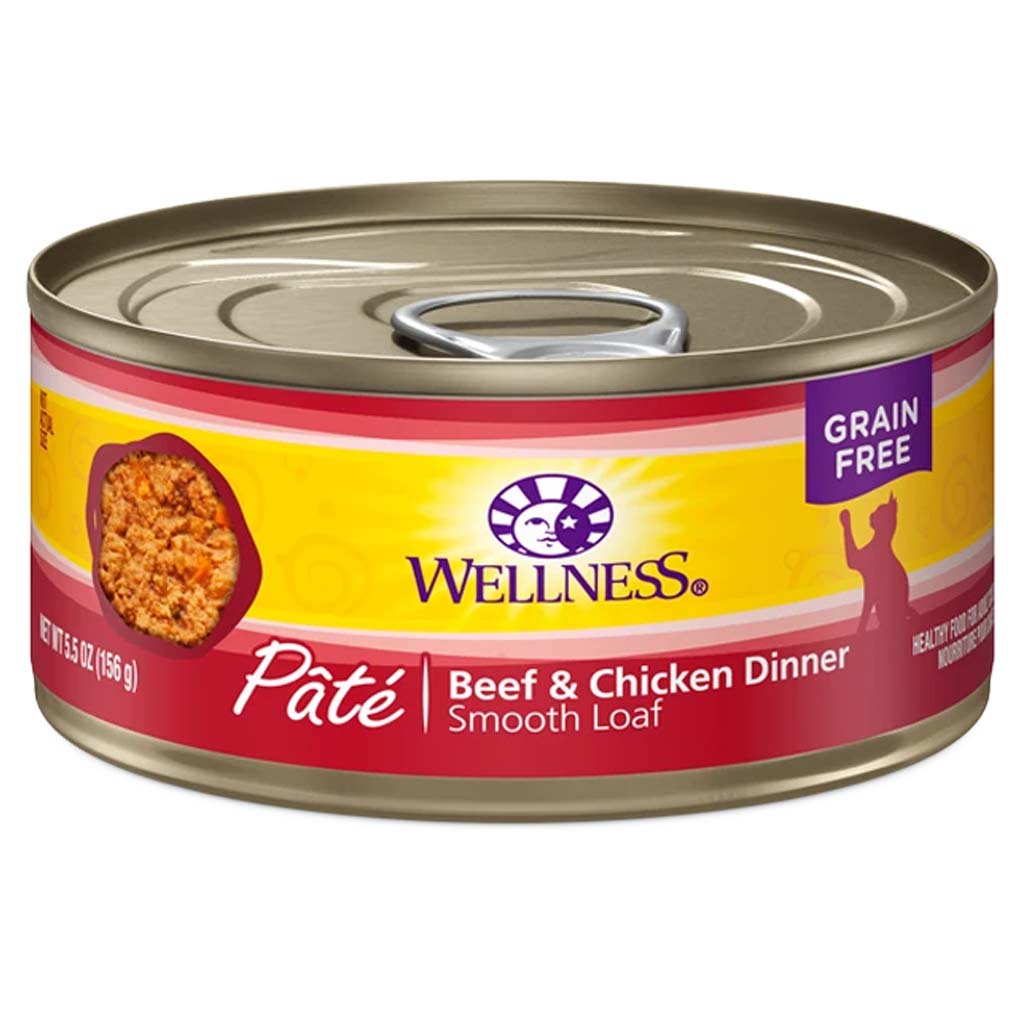 WELLNESS CAT COMPLETE HEALTH BEEF & CHICKEN PATE 5.5OZ