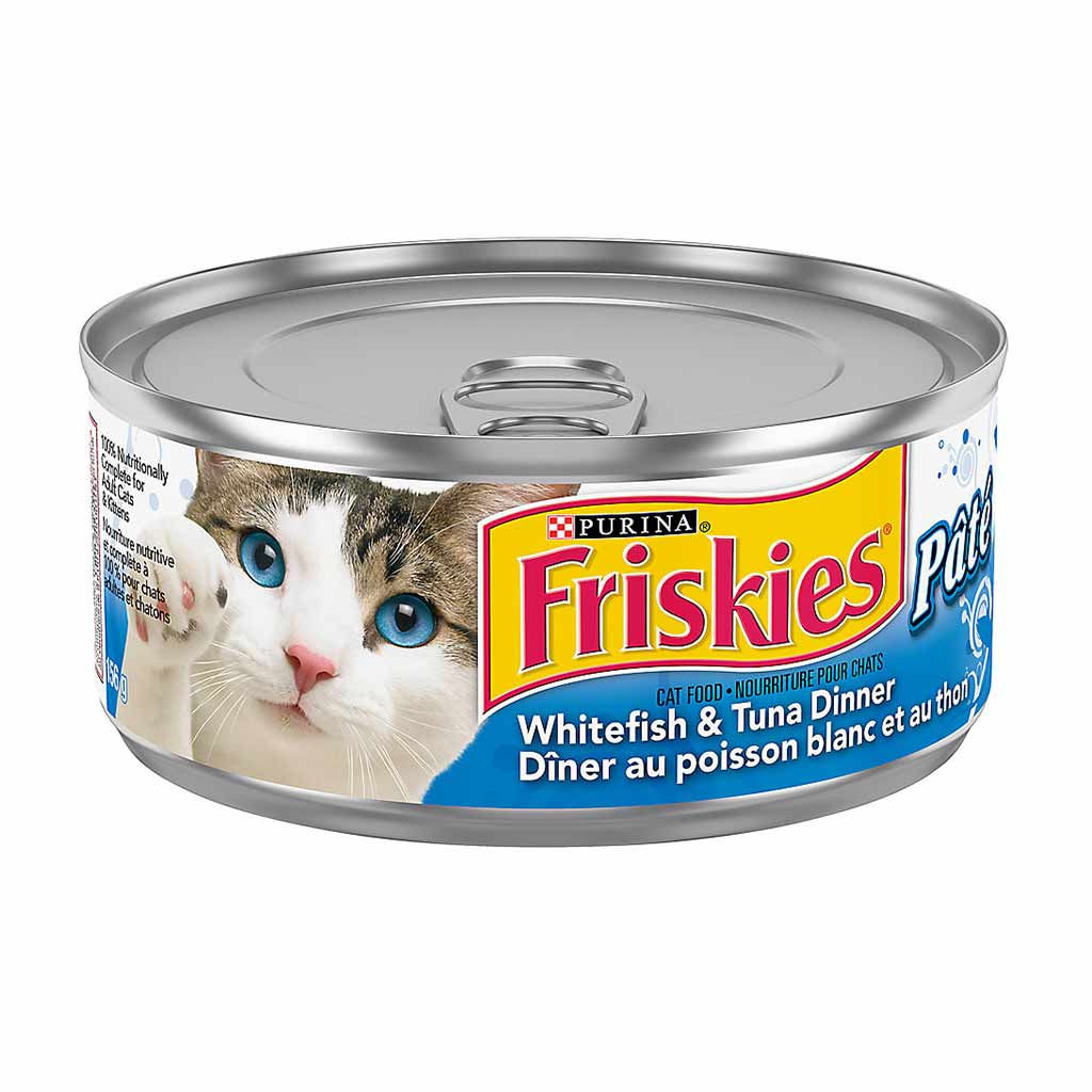 DR - FRISKIES WHITEFISH &amp; TUNA 156GM