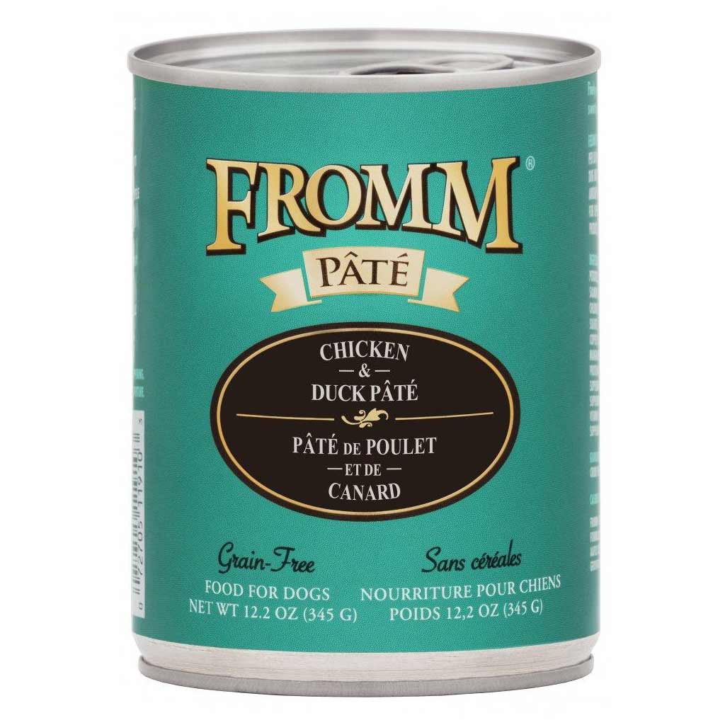FROMM DOG GOLD CHICKEN & DUCK PATE 12OZ