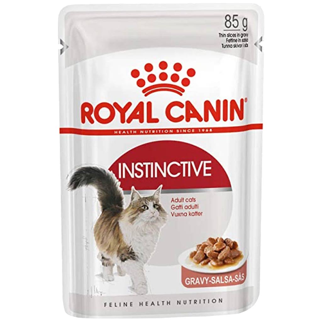 ROYAL CANIN CAT WET ADULT INSTINCTIVE CHUNKS IN GRAVY 85G  