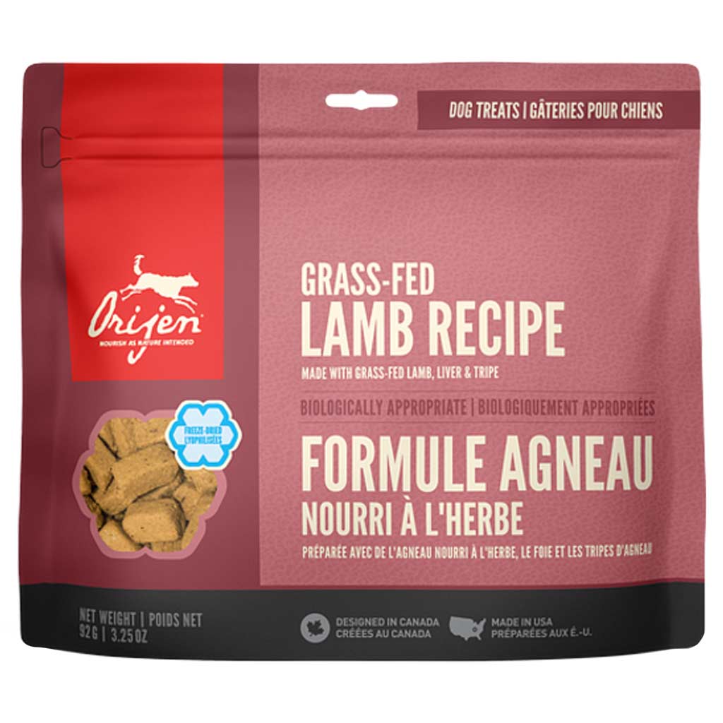 SO - ORIJEN DOG LAMB FREEZE DRIED TREATS 92g