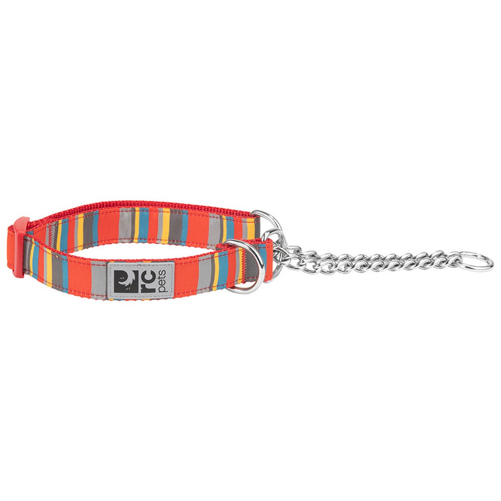 RC PETS TRAINING COLLAR MULTI STRIPES S