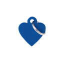 [10089976] MY FAMILY BASIC ALUMINUM HEART BLUE S