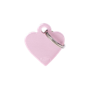 [10089978] MY FAMILY ALUMINUM HEART PINK S